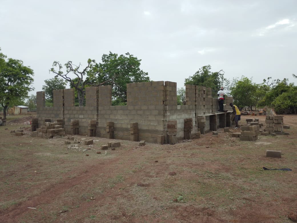 Construction du bâtiment